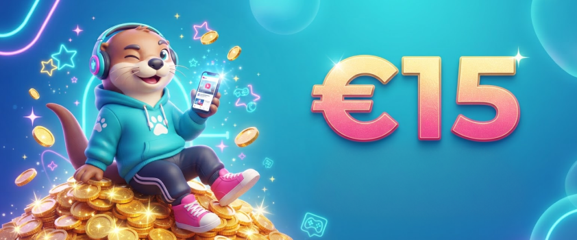 mocnypunkt bonus na start bez depozytu 15 euro baner