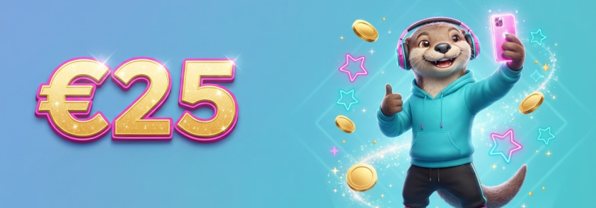 mocnypunkt bonus na start bez depozytu 25euro baner