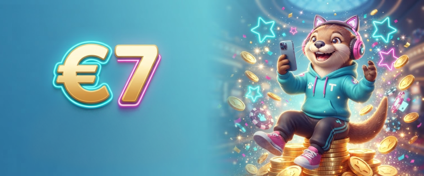 mocnypunkt bonus na start bez depozytu 7 euro baner